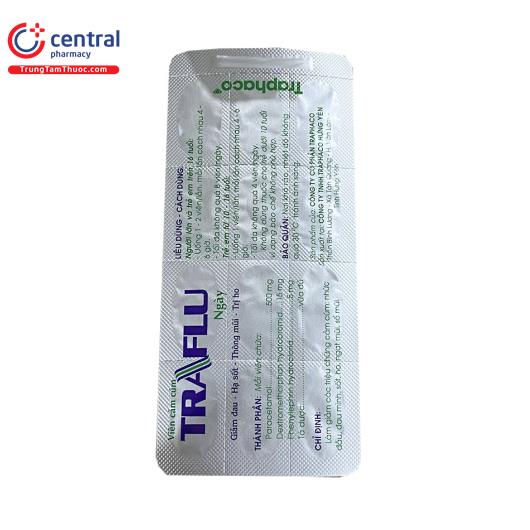 [CHÍNH HÃNG] Thuốc Viên cảm cúm Traflu ngày điều trị cảm cúm