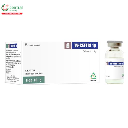 thuoc tv ceftri 1g 1 P6311