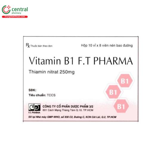 thuoc vitamin b1 250mg ft pharma R7524