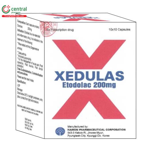 thuoc xedulas 200mg G2400