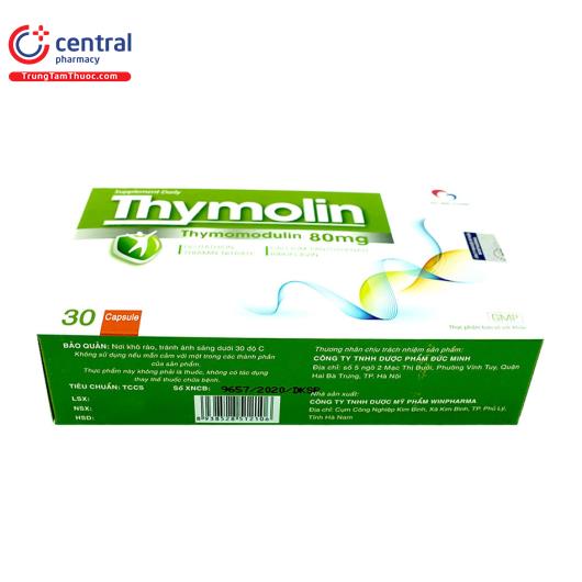 [CHÍNH HÃNG] Thuốc Thymolin 80mg giúp tăng cường sức đề kháng