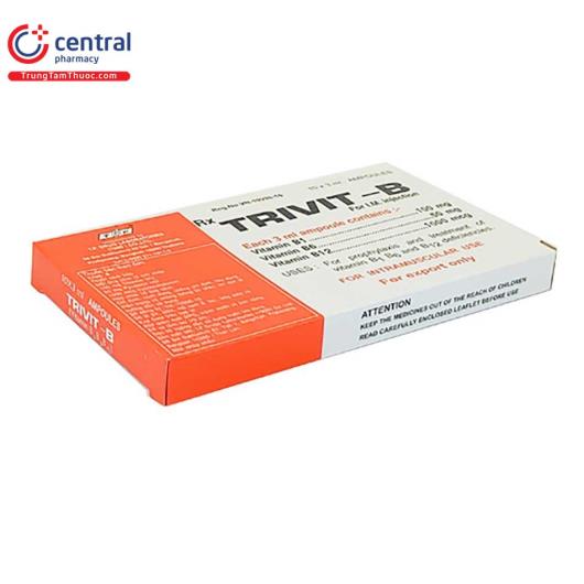 [CHÍNH HÃNG] Thuốc Trivit-B trị rối loạn thần kinh do thiếu Vitamin B