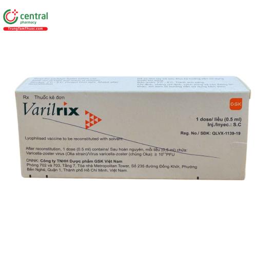 vaccine varilrix 1 C0283