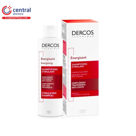 vichy dercos energising shampoo hairloss 200ml 1 P6361