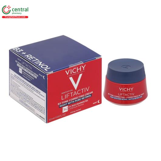 vichy liftactiv b3 tone correcting cream night with pure retinol 1 P6876