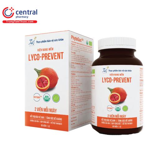 Viên nang mềm Lyco-Prevent (hộp 60 viên)