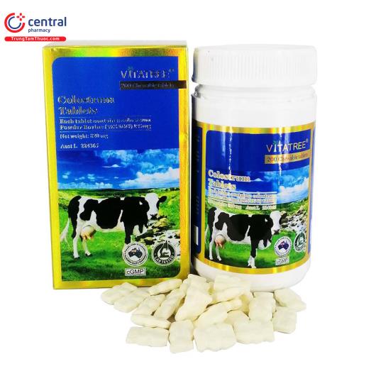 Viên sữa non Vitatree Colostrum Tablets hộp 200 viên