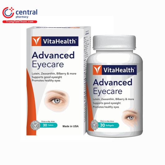Viên uống bổ mắt VitaHealth Advanced Eyecare 30