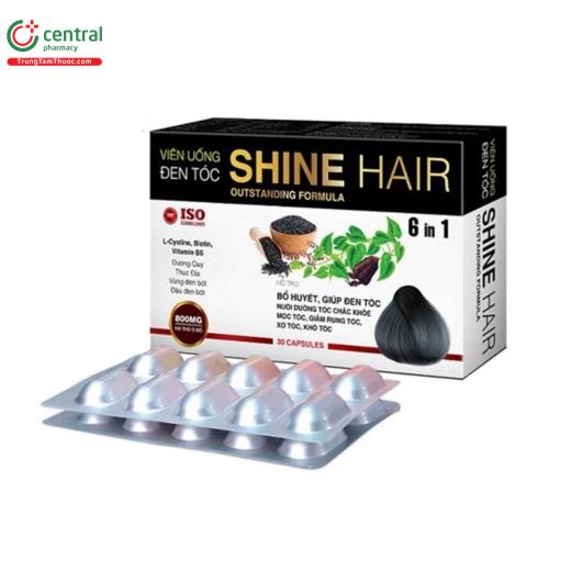 vien uong den toc shine hair 1 S7231