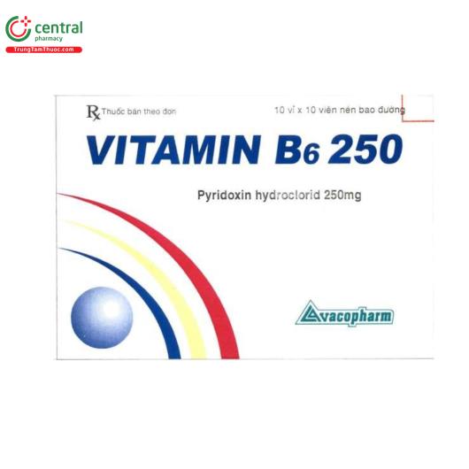 vitamin b6 250mg vacopharm 16 A0327