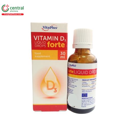 vitaplus vitamin d3 forte liquid drops 1 H3757