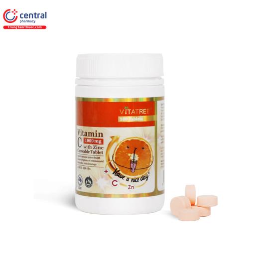 Vitatree Vitamin C 1000 mg with Zinc