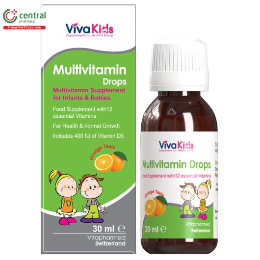 vivakids multivitamin drops 3 N5165