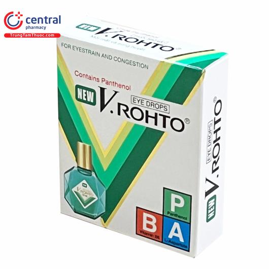 [CHÍNH HÃNG] Thuốc nhỏ mắt New V.Rohto bảo vệ và nuôi dưỡng đôi mắt