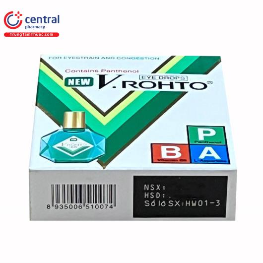 [CHÍNH HÃNG] Thuốc nhỏ mắt New V.Rohto bảo vệ và nuôi dưỡng đôi mắt