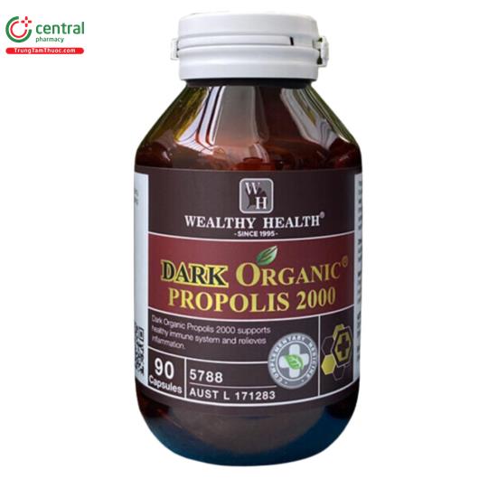 wealthy health dark organic propolis 2000 U8460