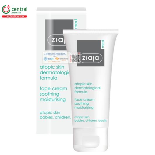 ziaja med atopic dermatitis face cream soothing moisturising 1 K4700