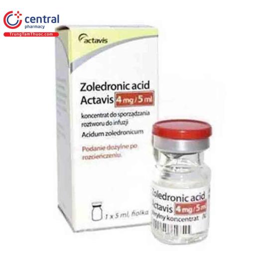 zoledronic acid actavis 4mg5ml 1 k4547 A0117