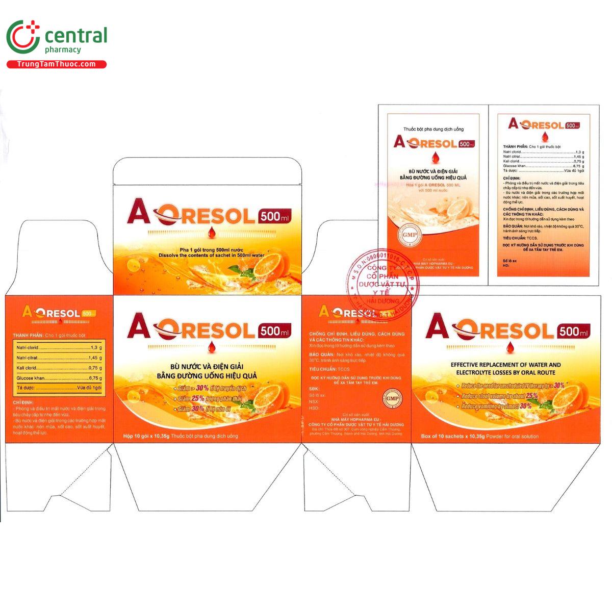 a oresol 500 ml R7878 a oresol 500 ml R7878