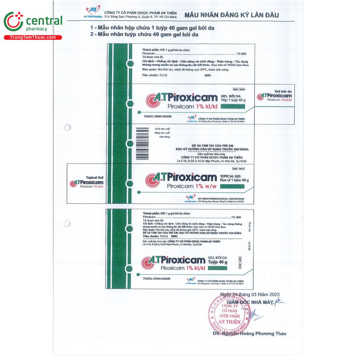 a t piroxicam 3 K4613