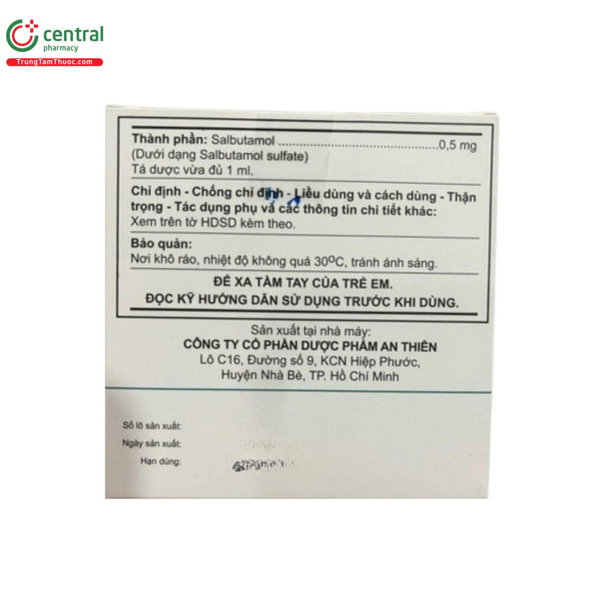 a t salbutamol inj 05mg ml 2 A0537