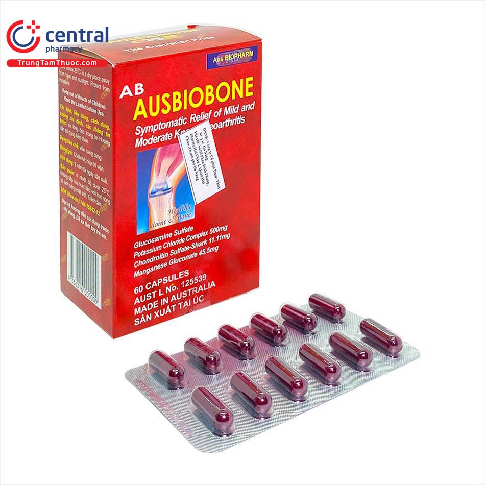 [CHÍNH HÃNG] Thuốc AB Ausbiobone - Điều trị thoái hóa khớp gối