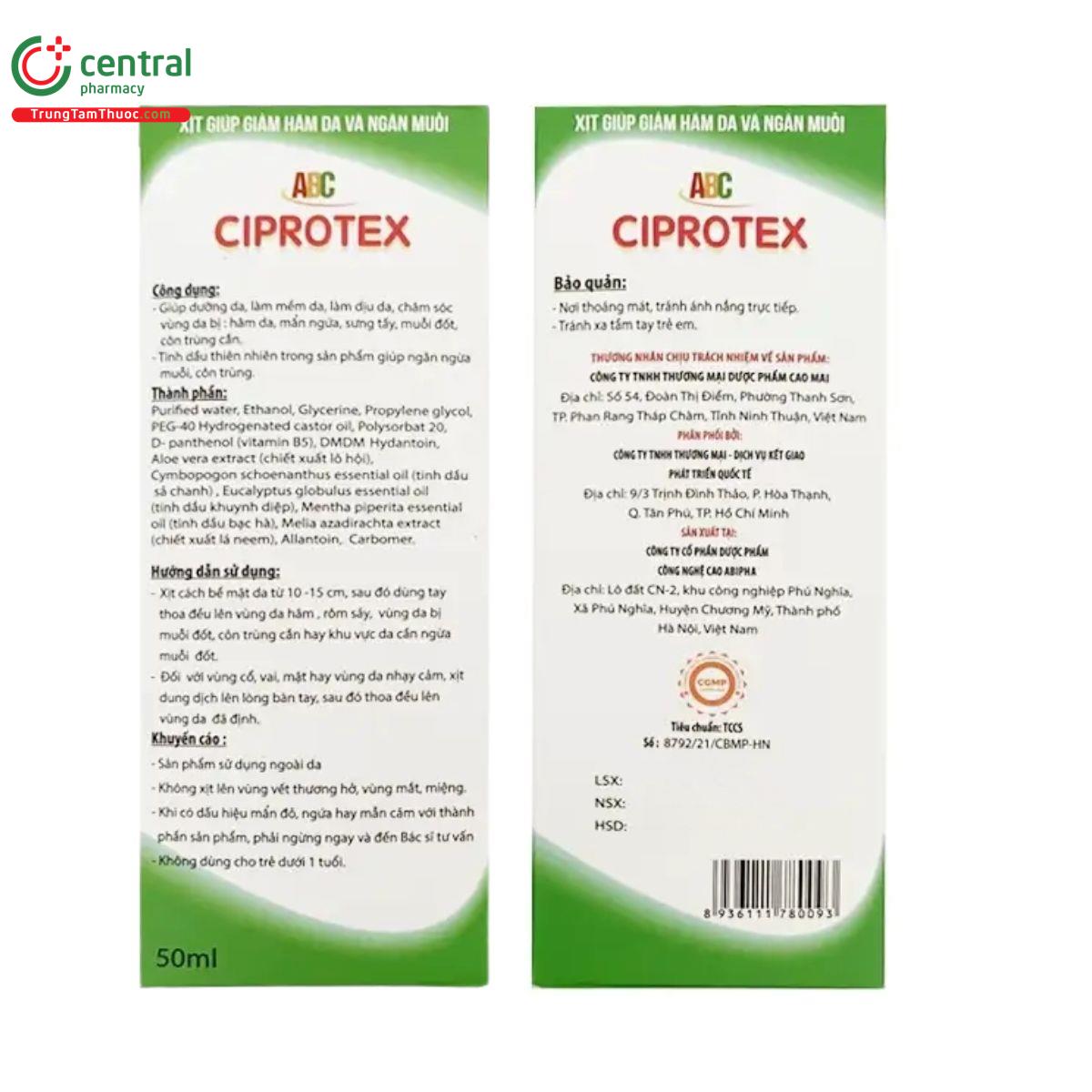 abc ciprotex 2 A0044 abc ciprotex 2 A0044