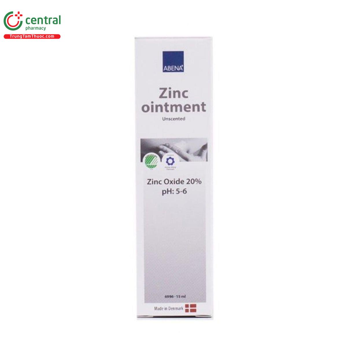 abena zinc ointment 15ml 3 E1345