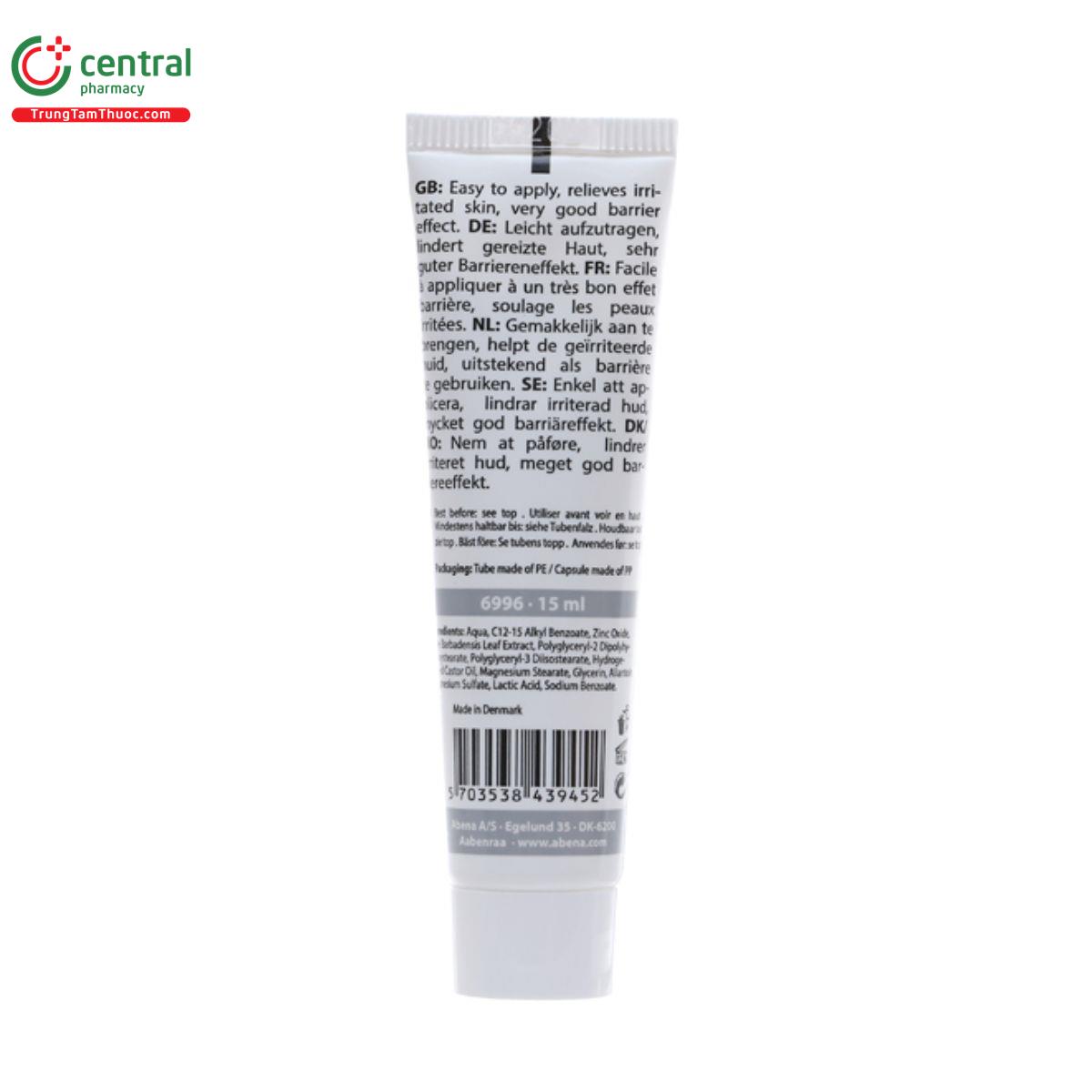 abena zinc ointment 15ml 7 U8111