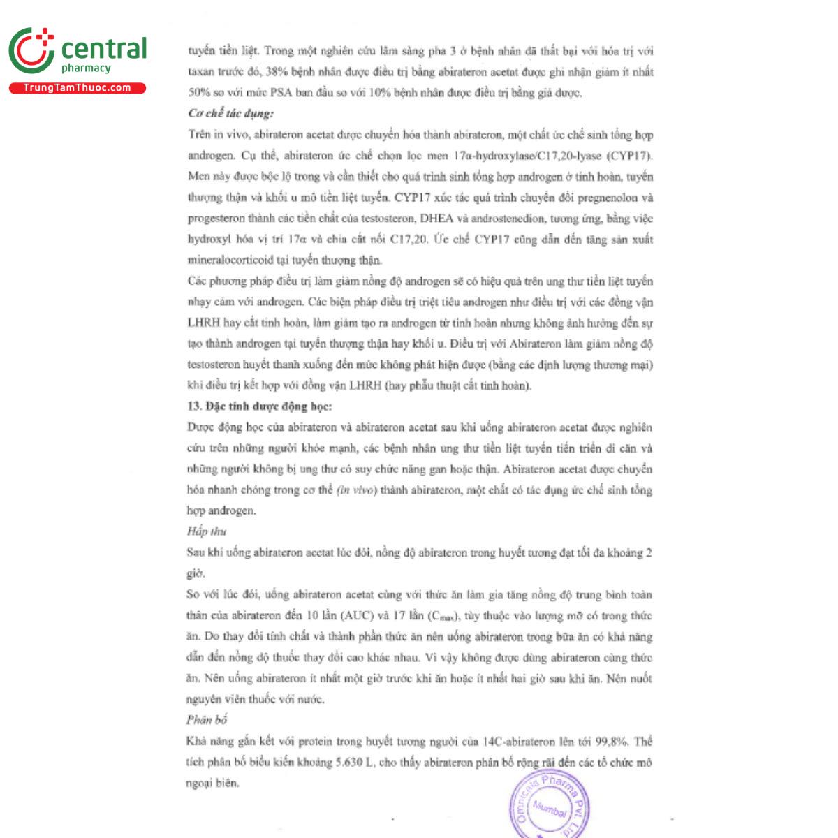 abiteraj 500mg 14 A0535