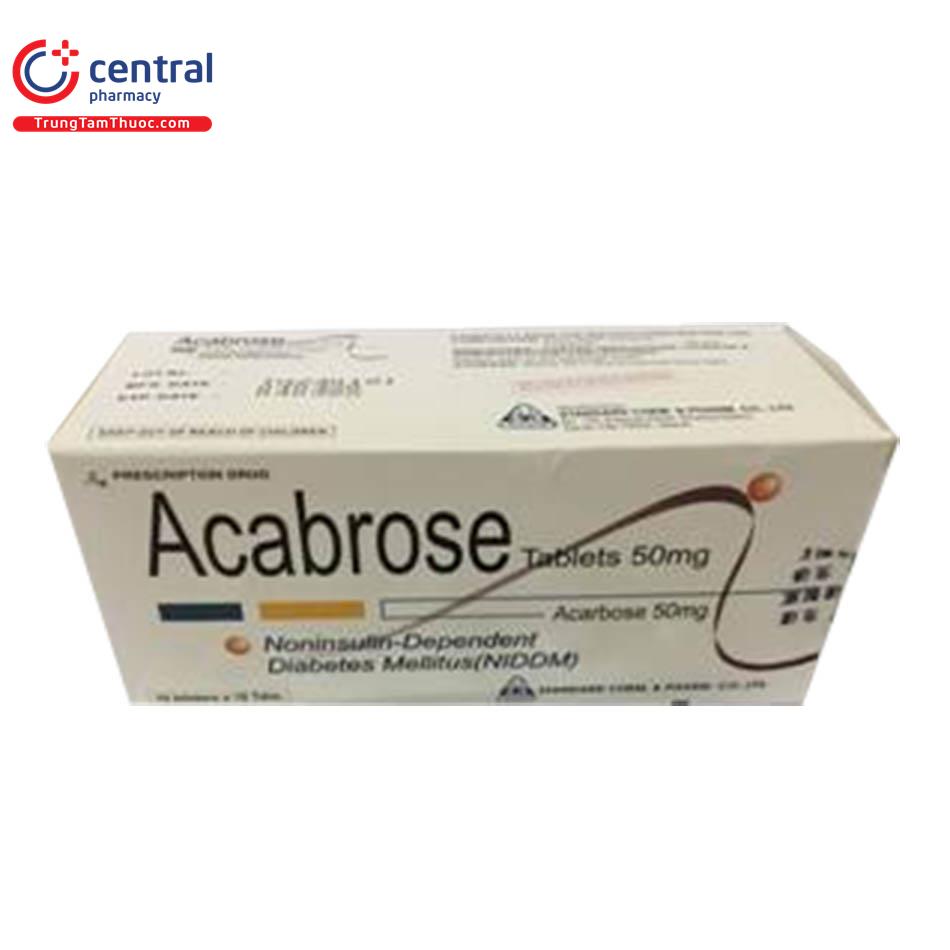 acabrose tablets 50mg 3 M5248