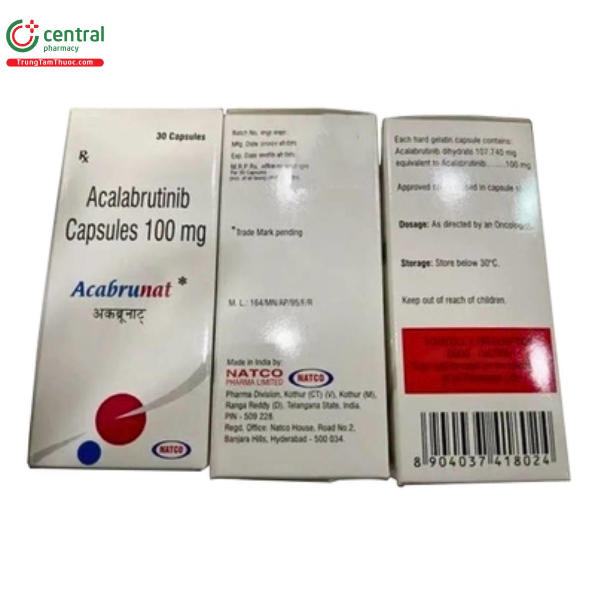 acabrunat acalabrutinib capsules 100mg 2 P6332