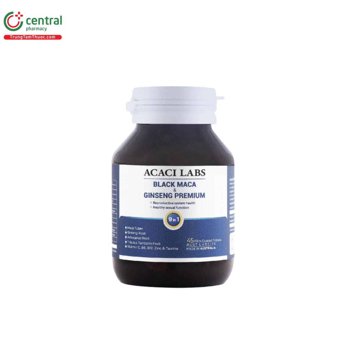 acaci labs black maca ginseng premium 3 H2516