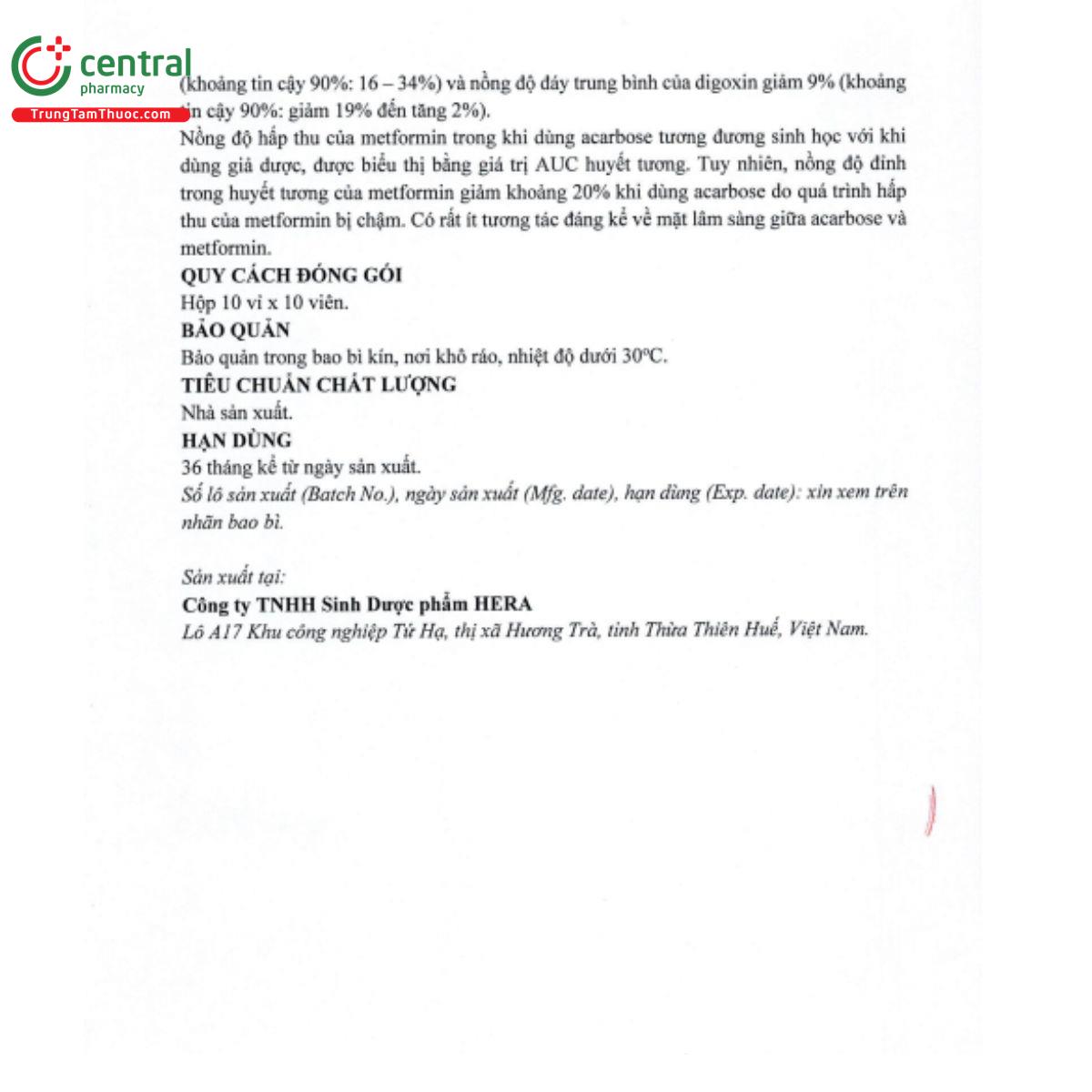 acarbay 25mg 12 K4707