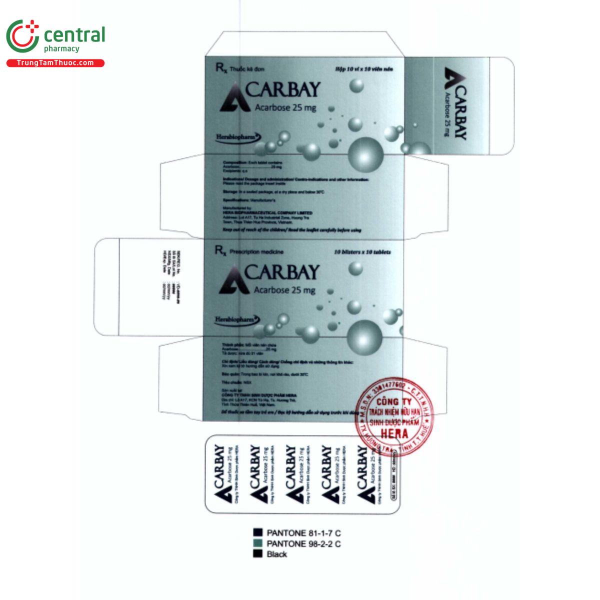 acarbay 25mg 3 S7224