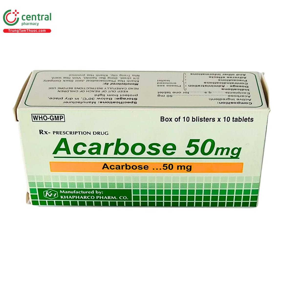 acarbose 50mg 2 C1302