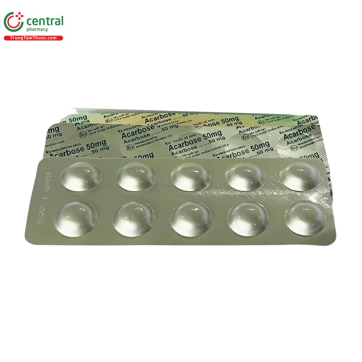 acarbose 50mg 3 A0313