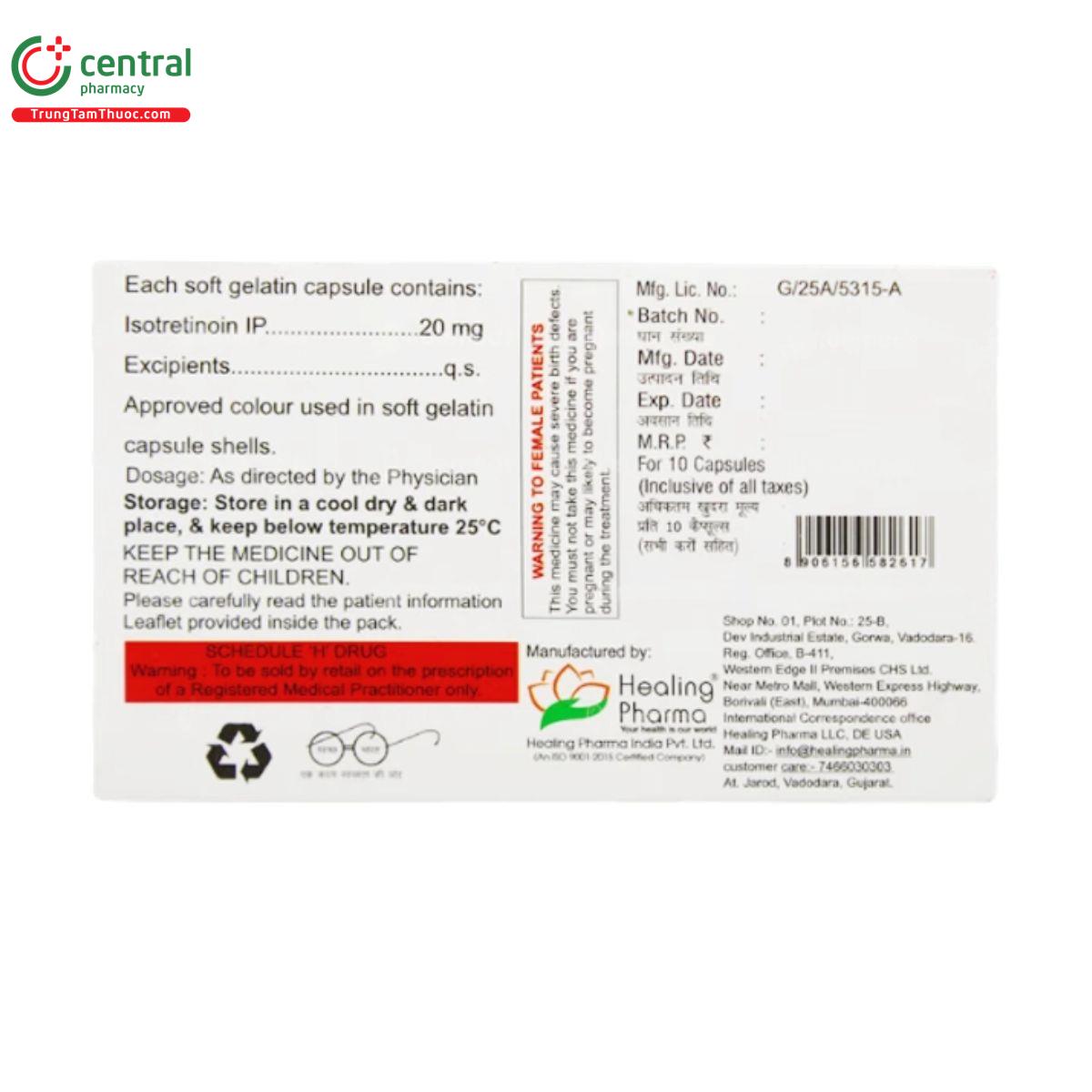 accufine 20mg 5 P6487