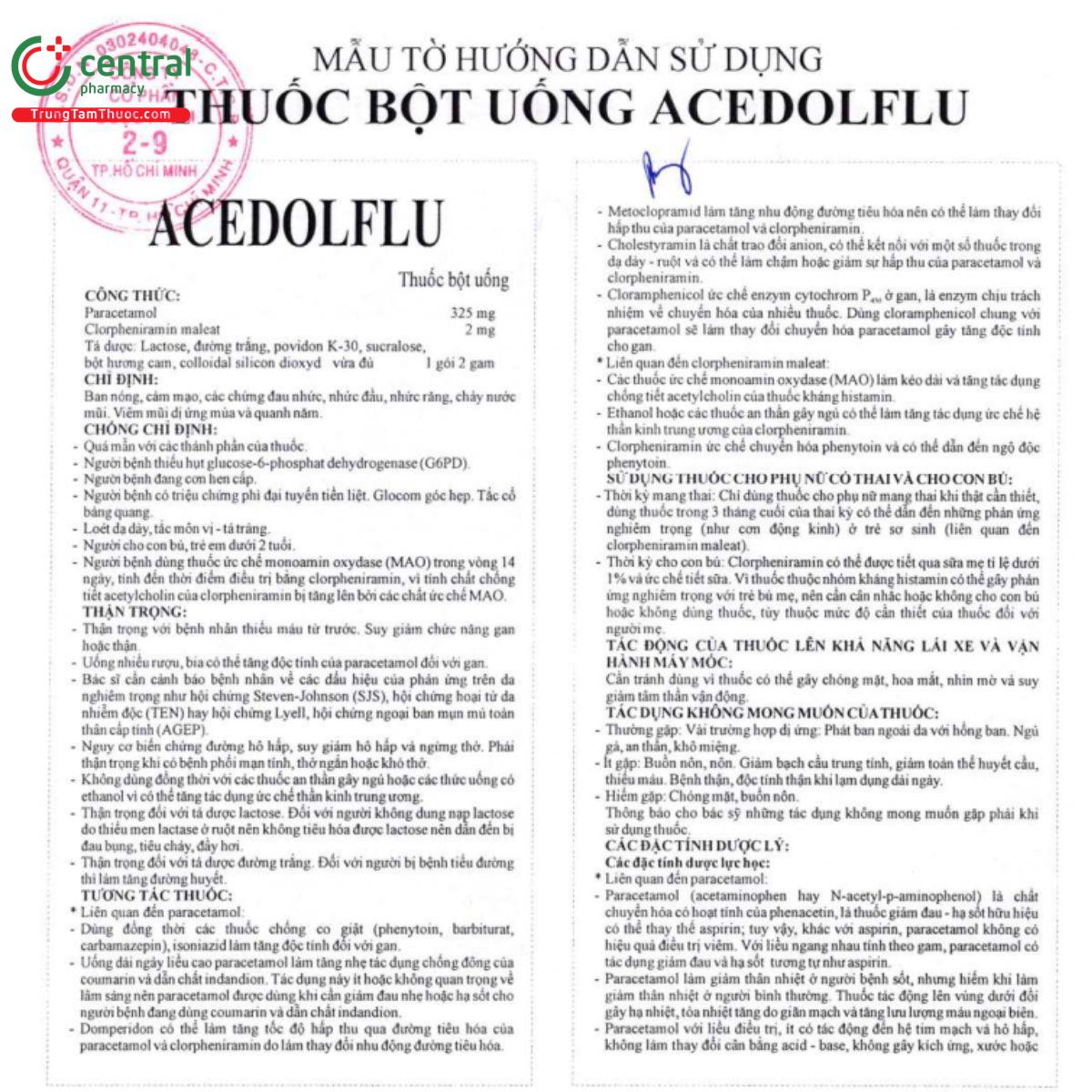 acedolflu 4 U8857 acedolflu 4 U8857