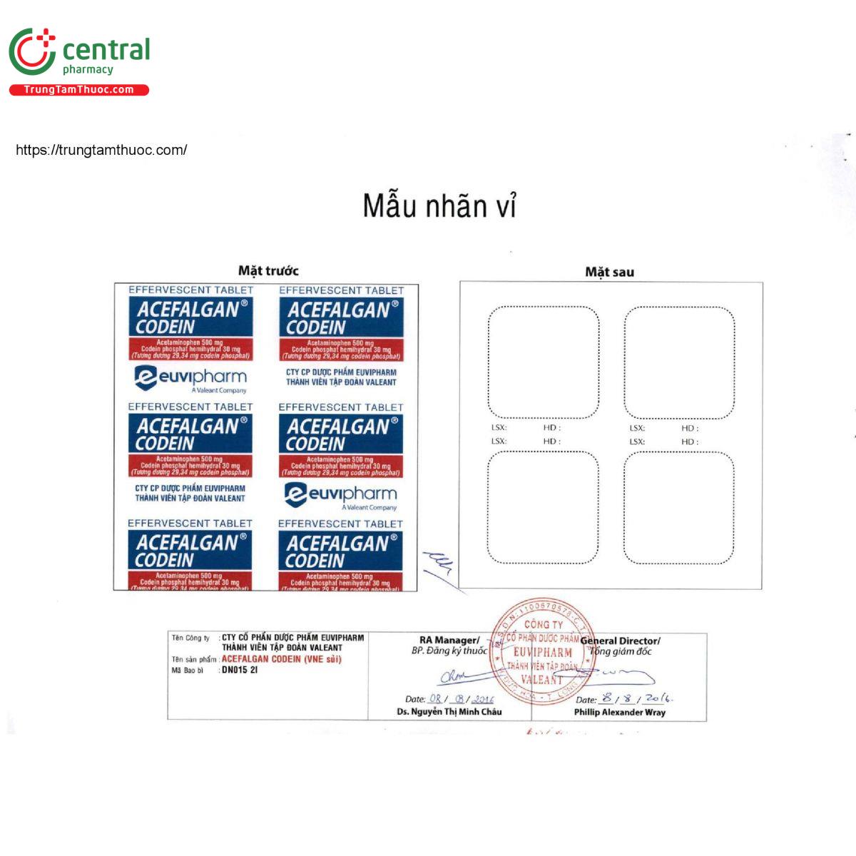 acefalgan codein 7 N5810 acefalgan codein 7 N5810