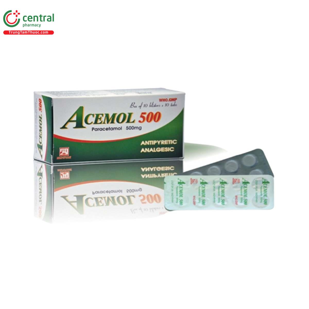 acemol 500mg 2 F2832