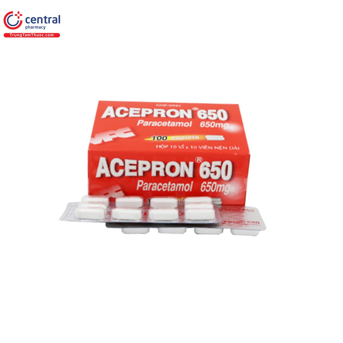 acepron 650 10 vi 10 vien 2 H3184