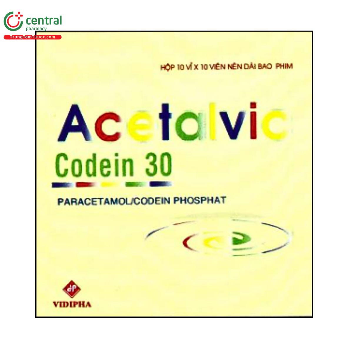 acetalvic codein 30 1 D1430 acetalvic codein 30 1 D1430