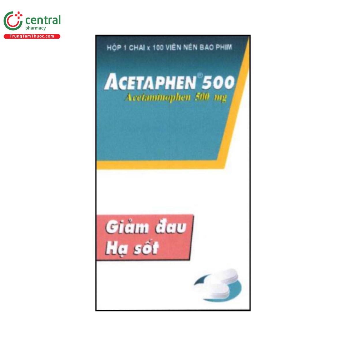 acetaphen 500 1 C0706 acetaphen 500 1 C0706