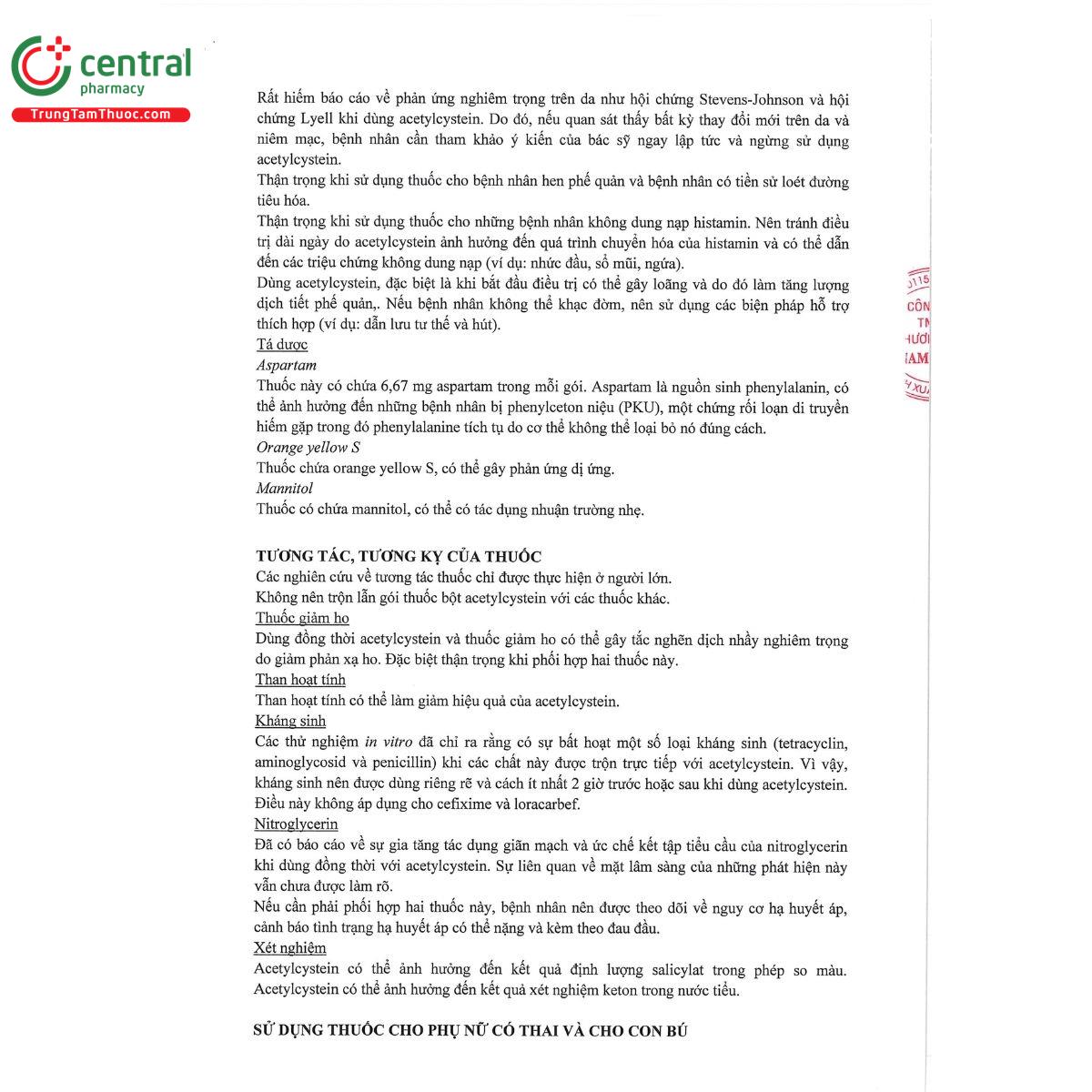 acetilax 100 mg 3 L4827