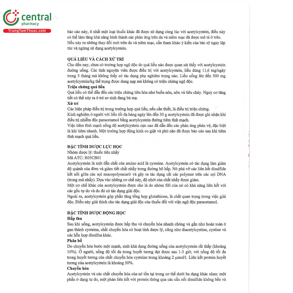 acetilax 100 mg 5 B0708