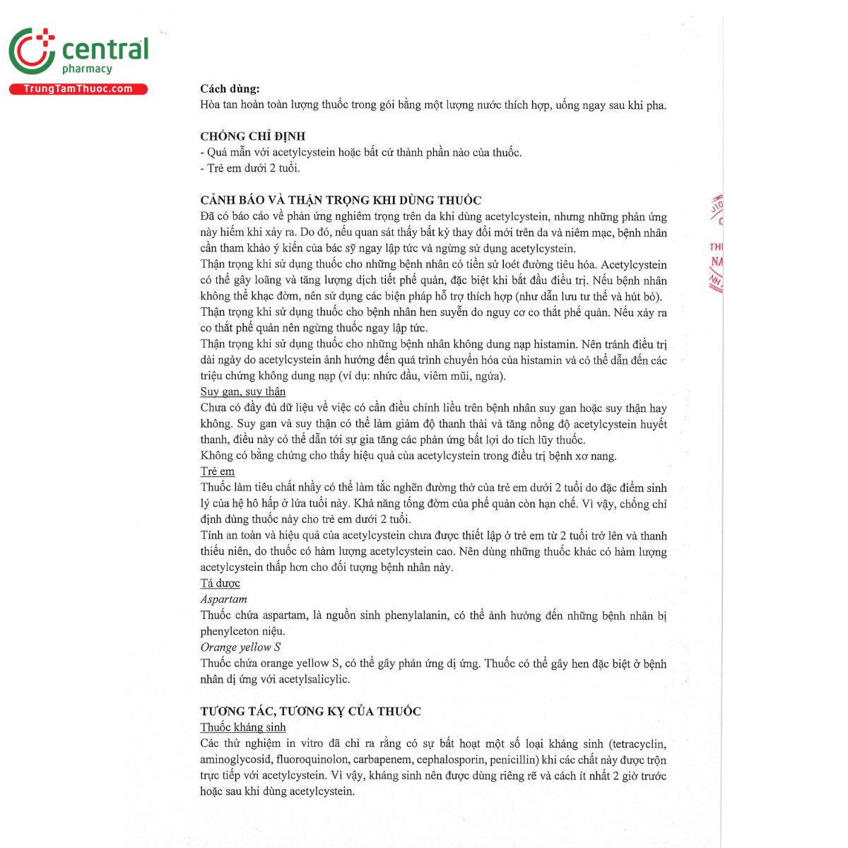 acetilax 600mg 3 A0164