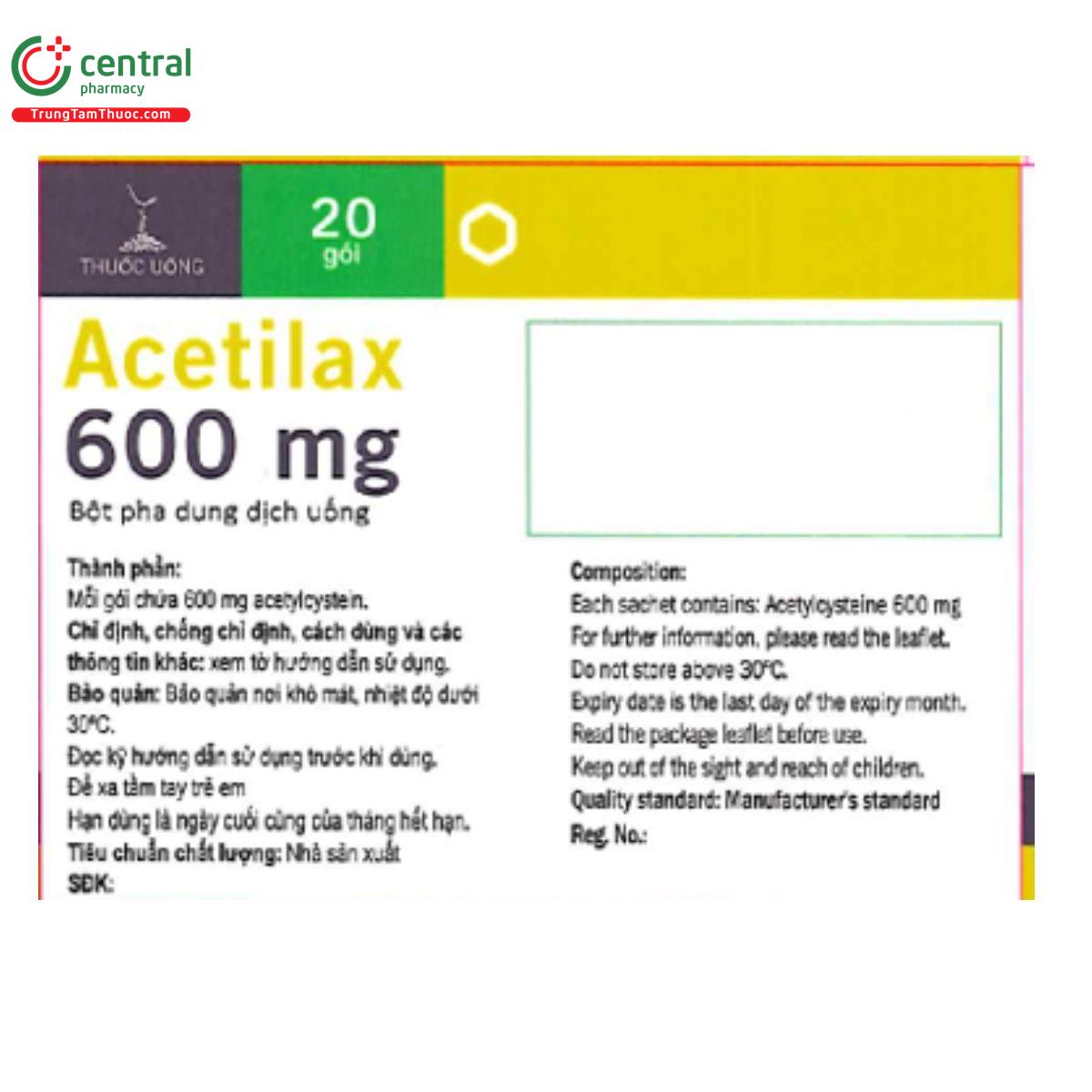 acetilax 600mg 7 E1050