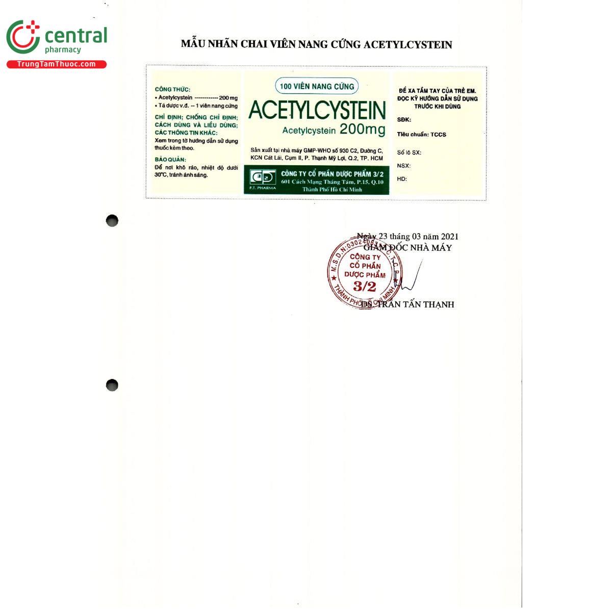 acetylcystein 200mg ft pharma 5 I3760