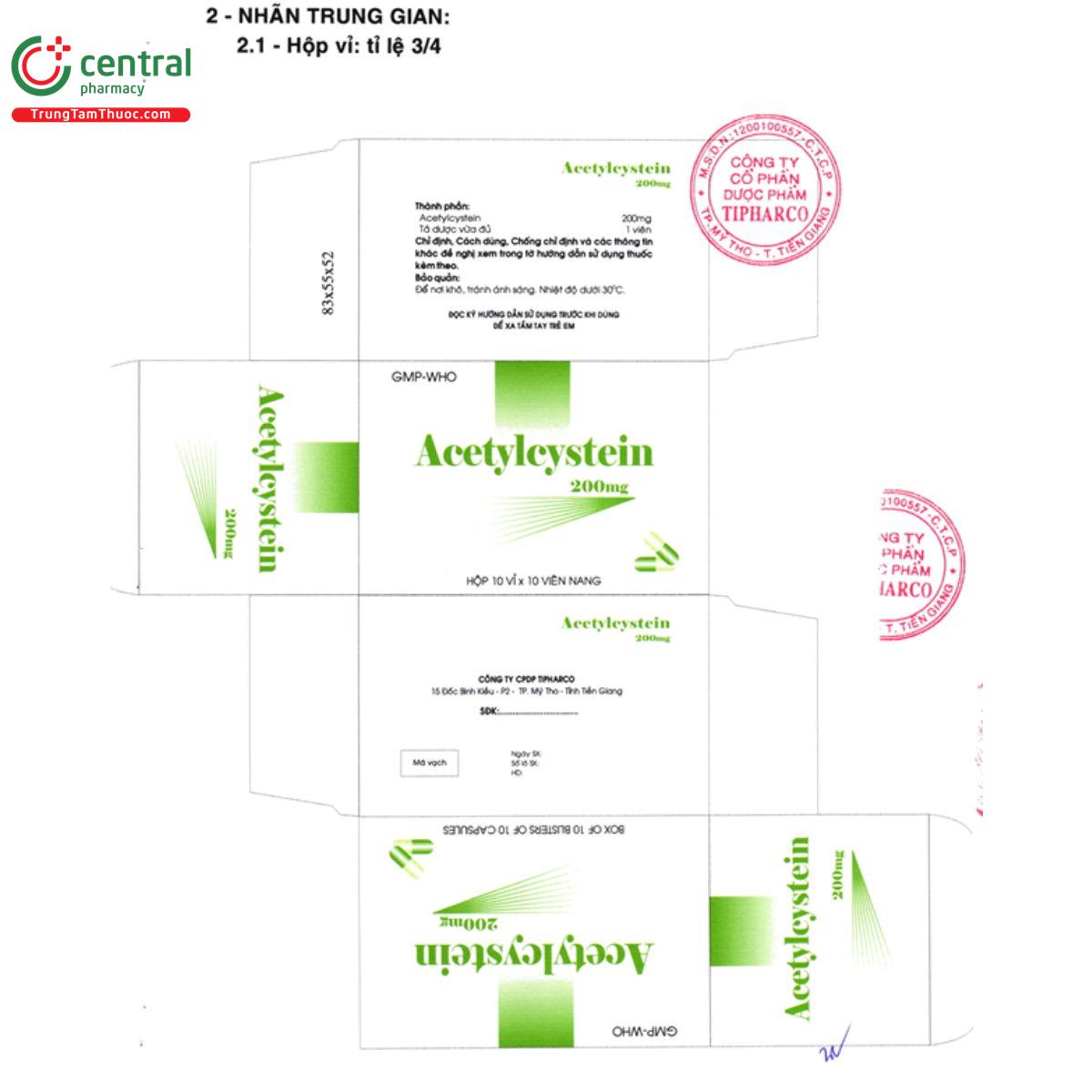 acetylcystein 200mg tipharco 5 F2637 acetylcystein 200mg tipharco 5 F2637